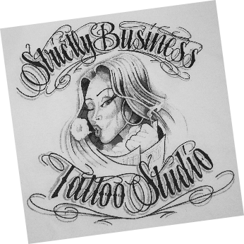 tattoo logo printed